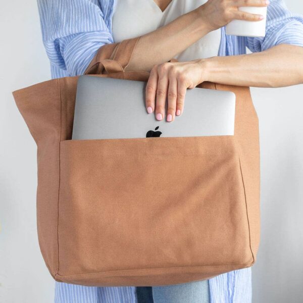 Box Tote Nutmeg - Image 2