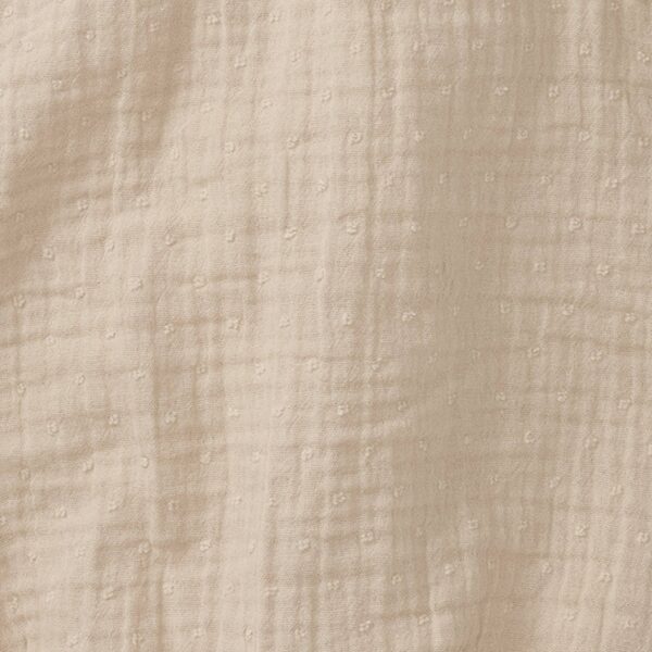 Dotted Muslin Bubble: Fossil, 3-6 Months - Image 2