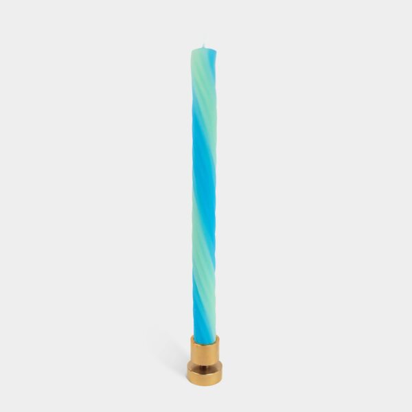 54 Celsius - Rope Candles - Mint (2 Pack) - 11" Vibrant Taper Candles - Image 3