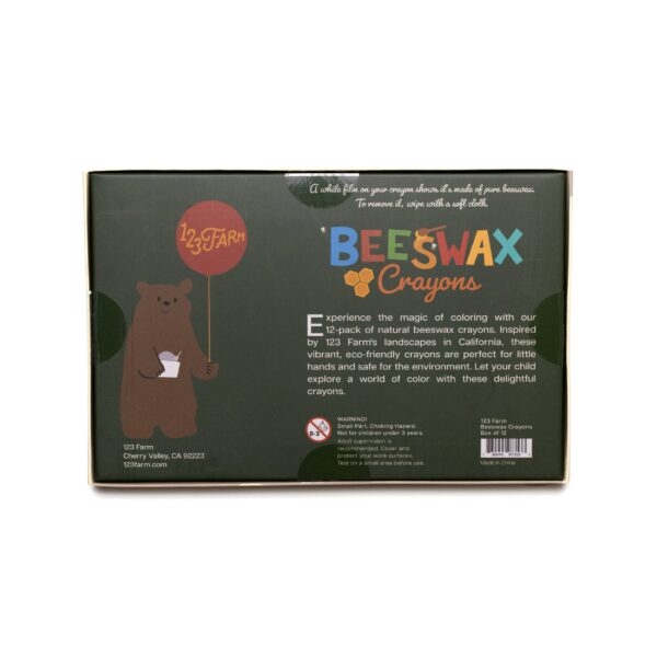 12 Beeswax Crayons – Non-Toxic, Kid-Friendly Design - Image 4
