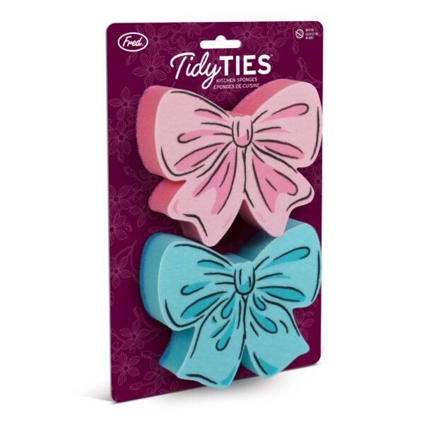 Sponges - TIDY TIES - Coquette Bow Sponges - Set of 2 - Image 4