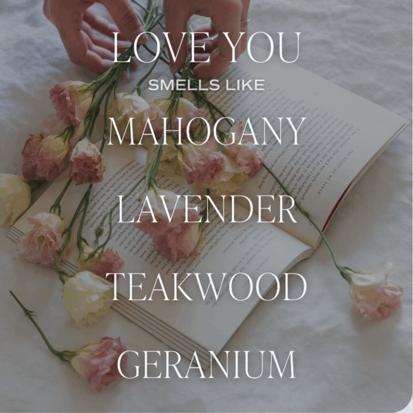 *NEW* Love You 9 oz Candle - Valentine's Day & Home Decor - Image 3