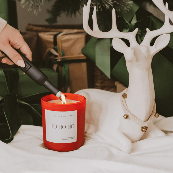 *NEW* Ho Ho Ho 15 oz Soy Candle - Christmas Decor & Gifts - Image 4