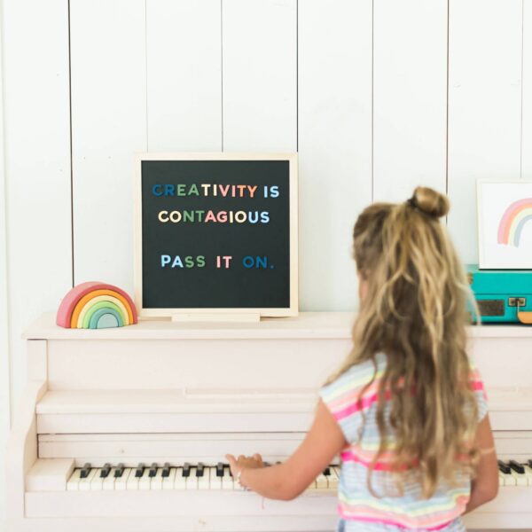 1" 200pc Rainbow Mod Magnetic Letters - Image 5