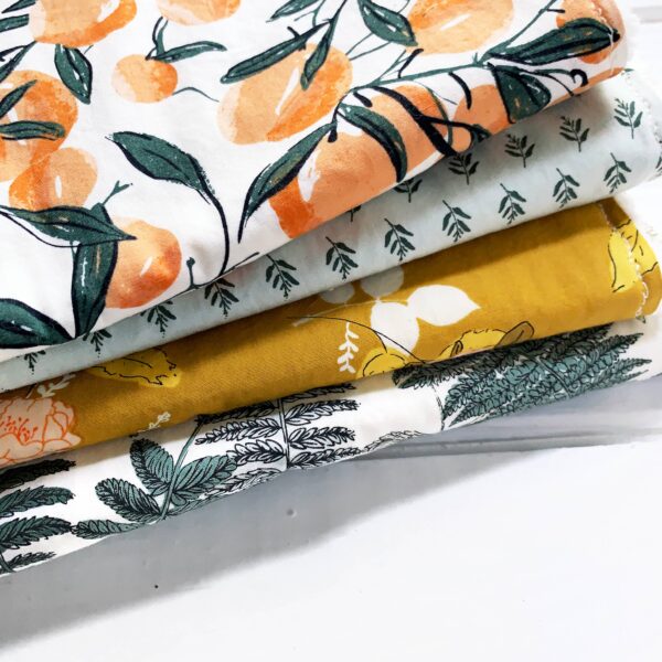 The Bird & Elephant - Fern Burp Cloth, Printed Cotton - Image 2