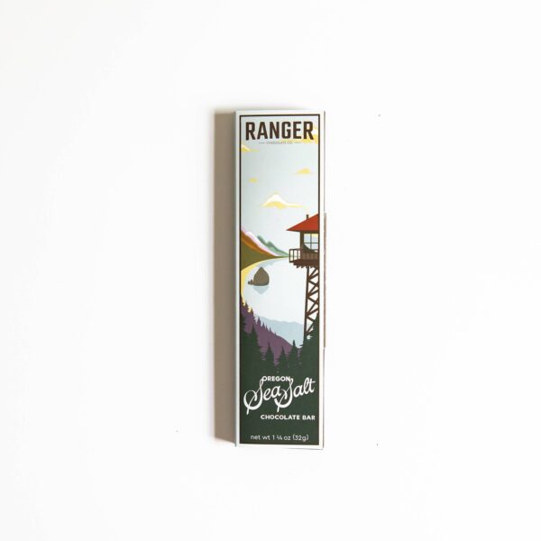Oregon Sea Salt Chocolate Bar: 1 1/4 oz. - Image 3