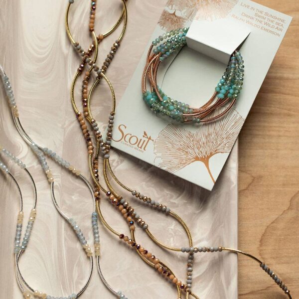 Scout Wrap : Neptune/rose gold - Image 4