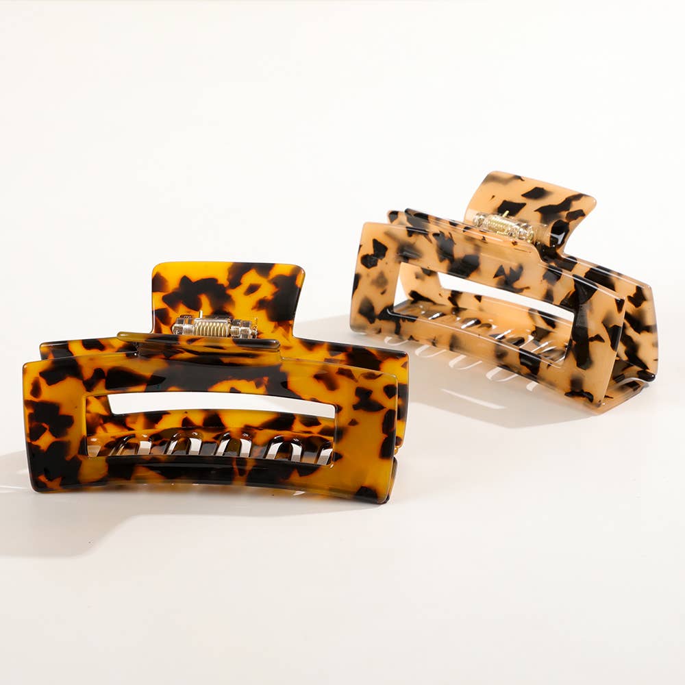 Adorro - Luna Large | Classic Rectangle Eco-Friendly Claw Clip - Image 2