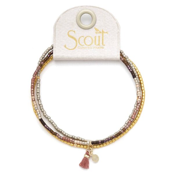 Chromacolor Miyuki Bracelet Trio - Bronze Multi/Gold - Image 7