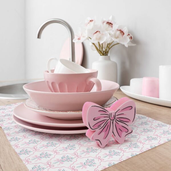 Sponges - TIDY TIES - Coquette Bow Sponges - Set of 2 - Image 2