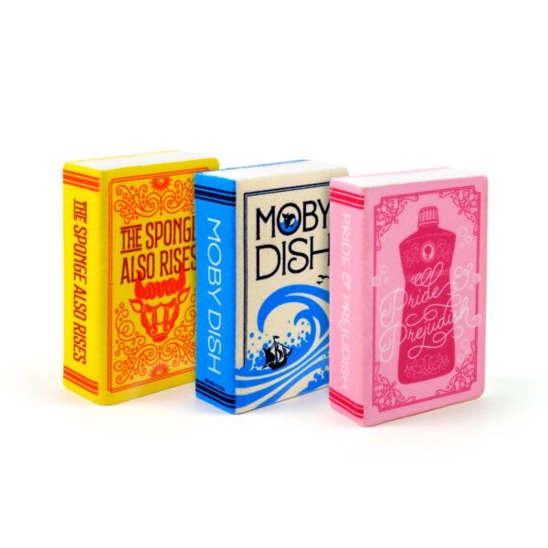Sponges - Neat and Novel - Book Parody Sponges - Set of 3 - Image 2