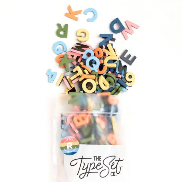 1" 200pc Rainbow Mod Magnetic Letters - Image 6