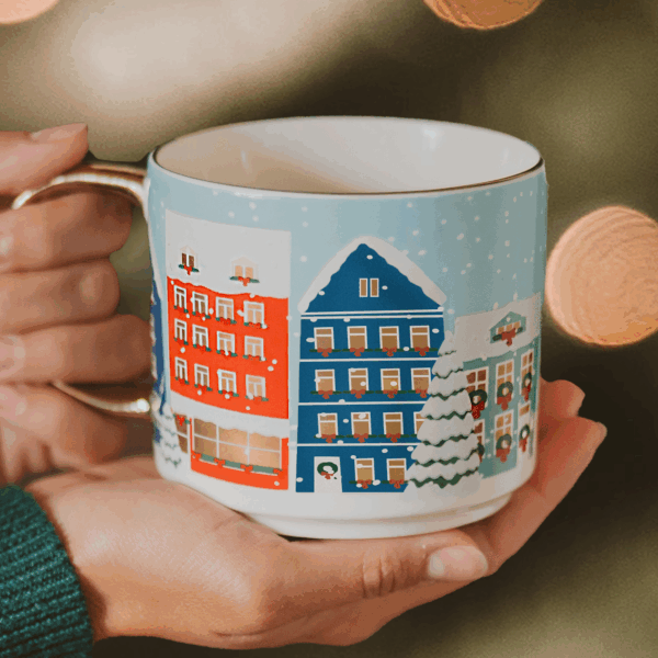 *NEW* Christmas Village Coffee Mug - Christmas Decor & Gifts - Image 4