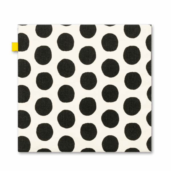 Fluf - Flip Snack Bag - Dot Black & White - Image 3