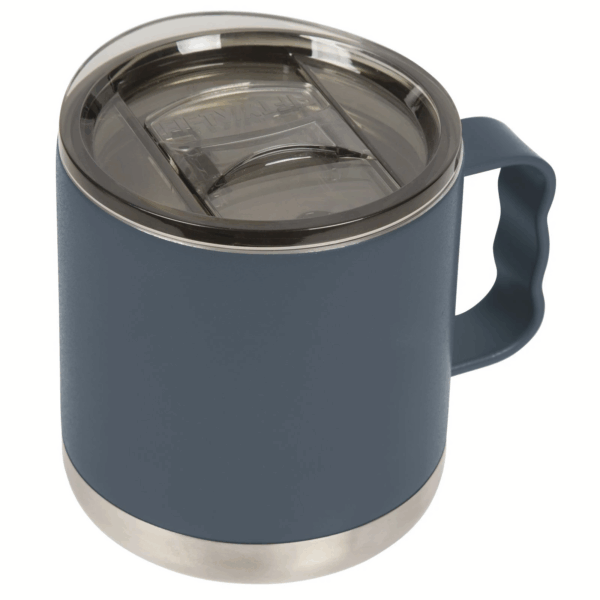 15 oz Double-Wall Vacuum Insulated Camp Mug with Slide Lid: Matte Black - Image 11