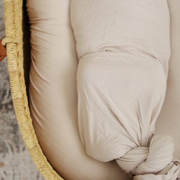 Natural Bamboo Swaddle Blanket - Image 9