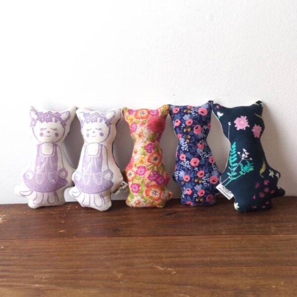 The Bird & Elephant - Pippa Woodland Plush Doll, Hand-Printed Textile - Image 4