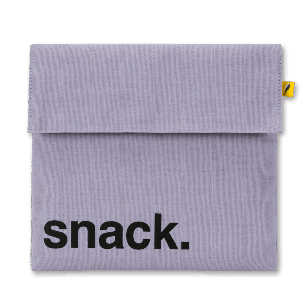 Flip Snack Bag 'Snack' Lavender - Image 4