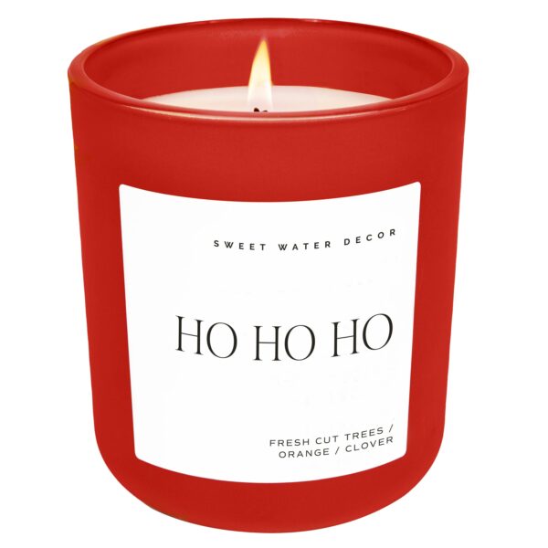 *NEW* Ho Ho Ho 15 oz Soy Candle - Christmas Decor & Gifts - Image 8