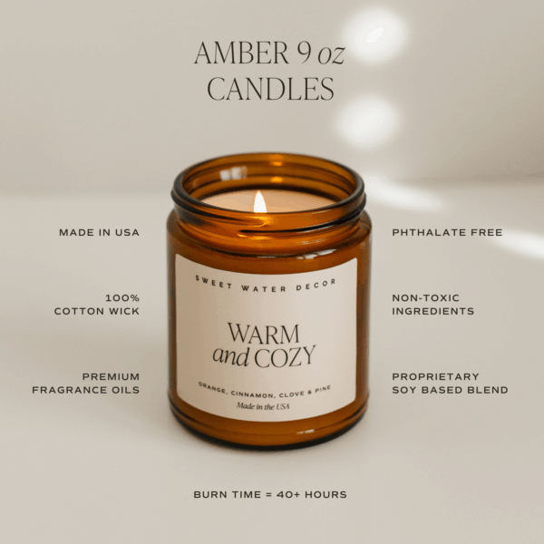 Sweet Water Decor - *NEW* Fall Leaves 9 oz Soy Candle - Fall Decor & Gifts - Image 4