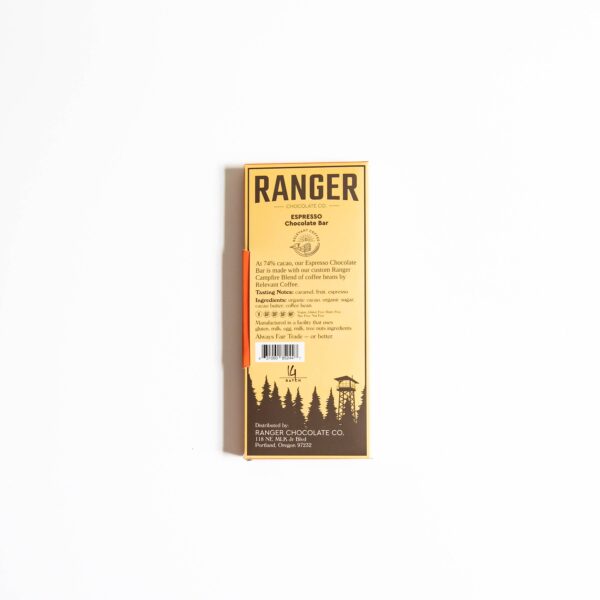 Espresso Chocolate Bar: 1 1/4 oz. - Image 3