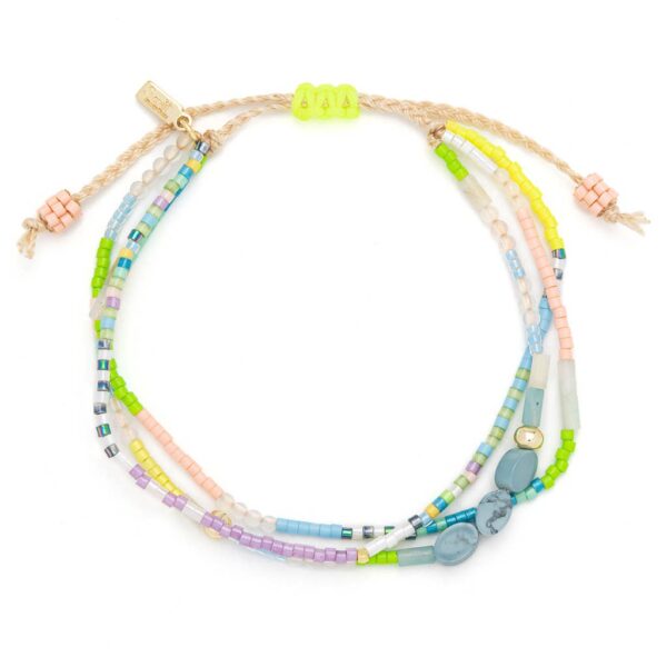 Mixed Media Bracelet - Harmony/Blue Howlite/Gold - Image 7