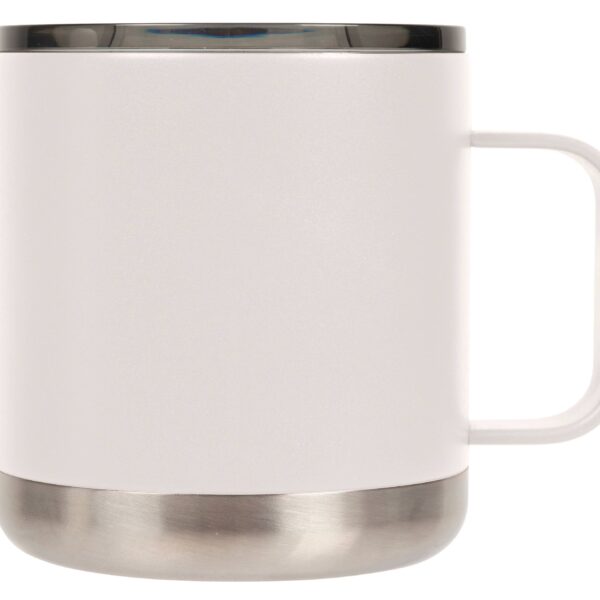 15 oz Double-Wall Vacuum Insulated Camp Mug with Slide Lid: Matte Black - Image 14