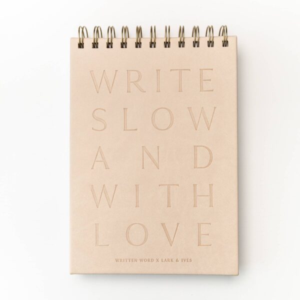 A5 Vegan Leather Bullet Journal Dot Grid Notebook - Image 4
