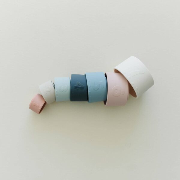 Classic Silicone Stacking Nesting Cups - Image 14