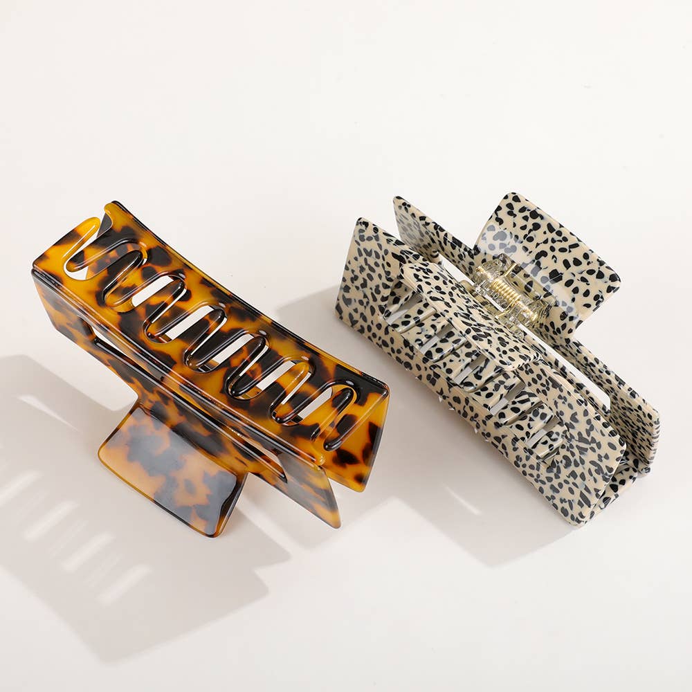 Adorro - Luna Large | Classic Rectangle Eco-Friendly Claw Clip - Image 3