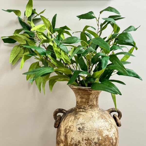 40"Artificial Eucalyptus Leaves-3 sprays-2 colors: Green - Image 2