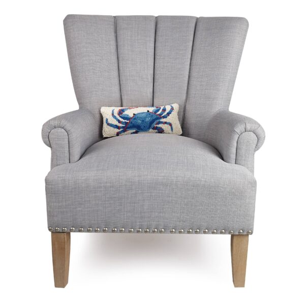 Peking Handicraft - Blue Crab Hook Pillow - Image 2