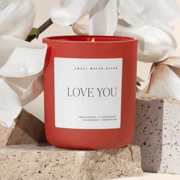 *NEW* Love You 15 oz Soy Candle - Home Decor & Gifts - Image 8