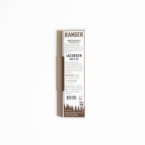 Oregon Sea Salt Chocolate Bar: 1 1/4 oz. - Image 5