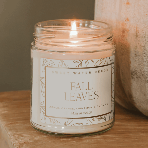 *NEW* Fall Leaves 9 oz Soy Candle - Image 9