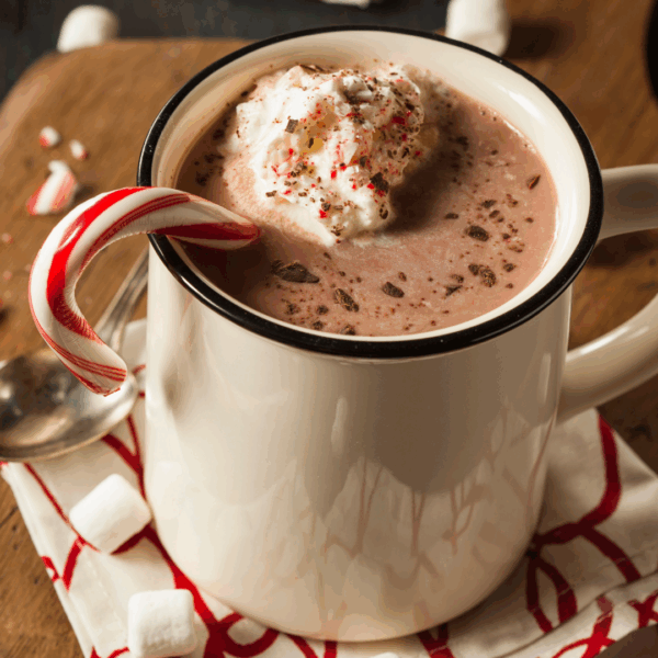 "Minty Wonderland" - Hot Cocoa Mix Jar - Image 2