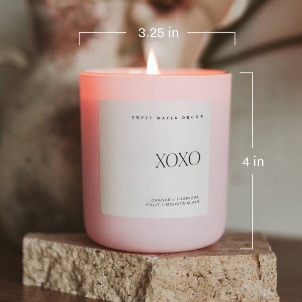 *NEW* XOXO 15 oz Soy Candle, Matte Jar - Valentine's Day - Image 6