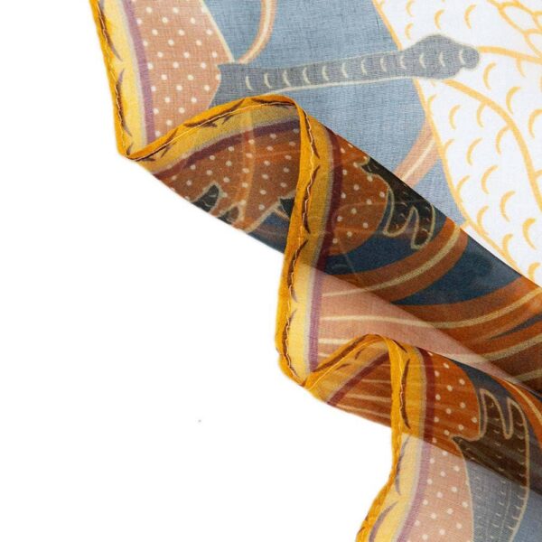 100% Pure Silk Scarf - Walter Crane The Swan - Image 7