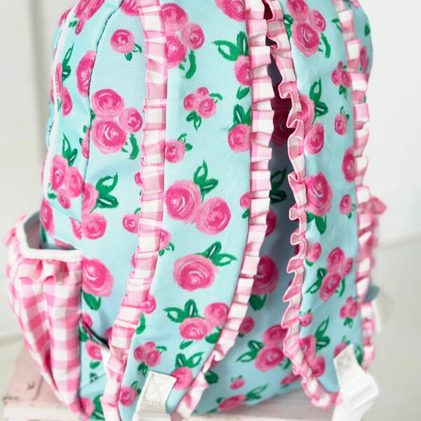Backpack - Watercolor Roses - Image 4