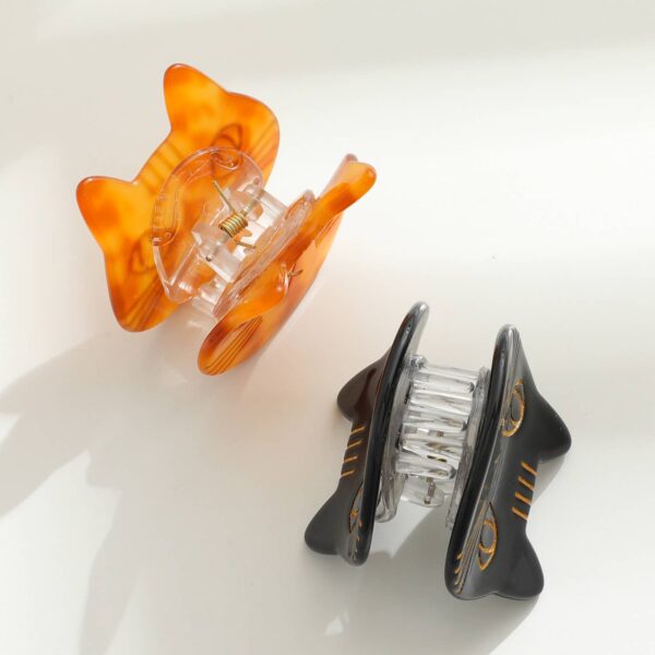 Adorro - Ginger | Hand Painted Cat Eco-Friendly Claw Clip - Image 10