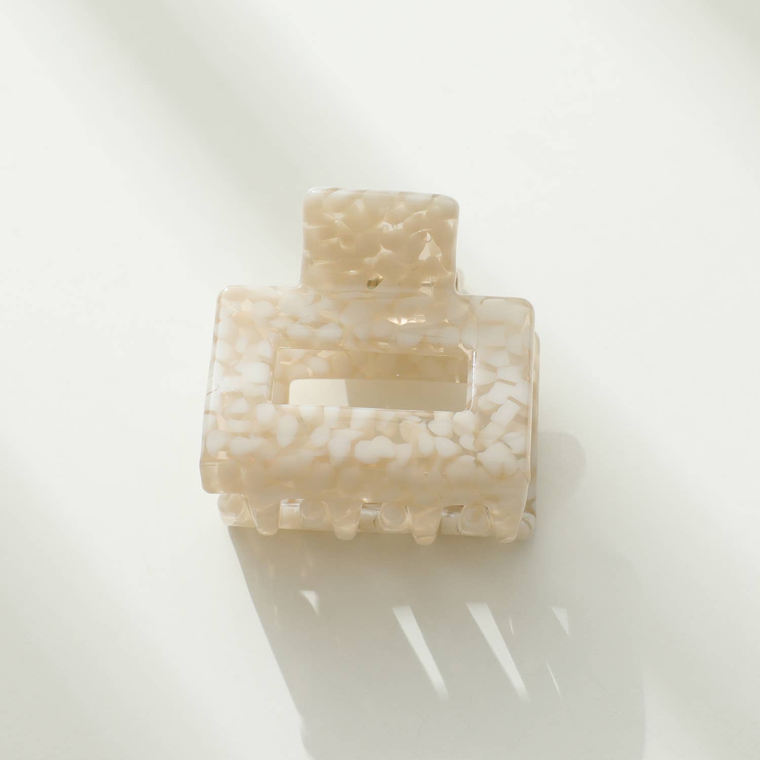 Adorro - Vintage Stone Simone Mini | Classic Square Claw Clip - Image 8