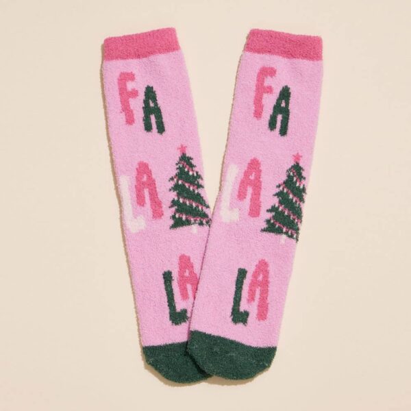 4Pairs - Holly Jolly Christmas Gift Socks - Image 5