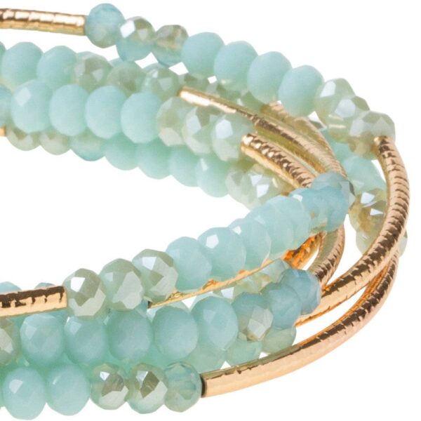 Scout Wrap : turquoise combo/gold - Image 6