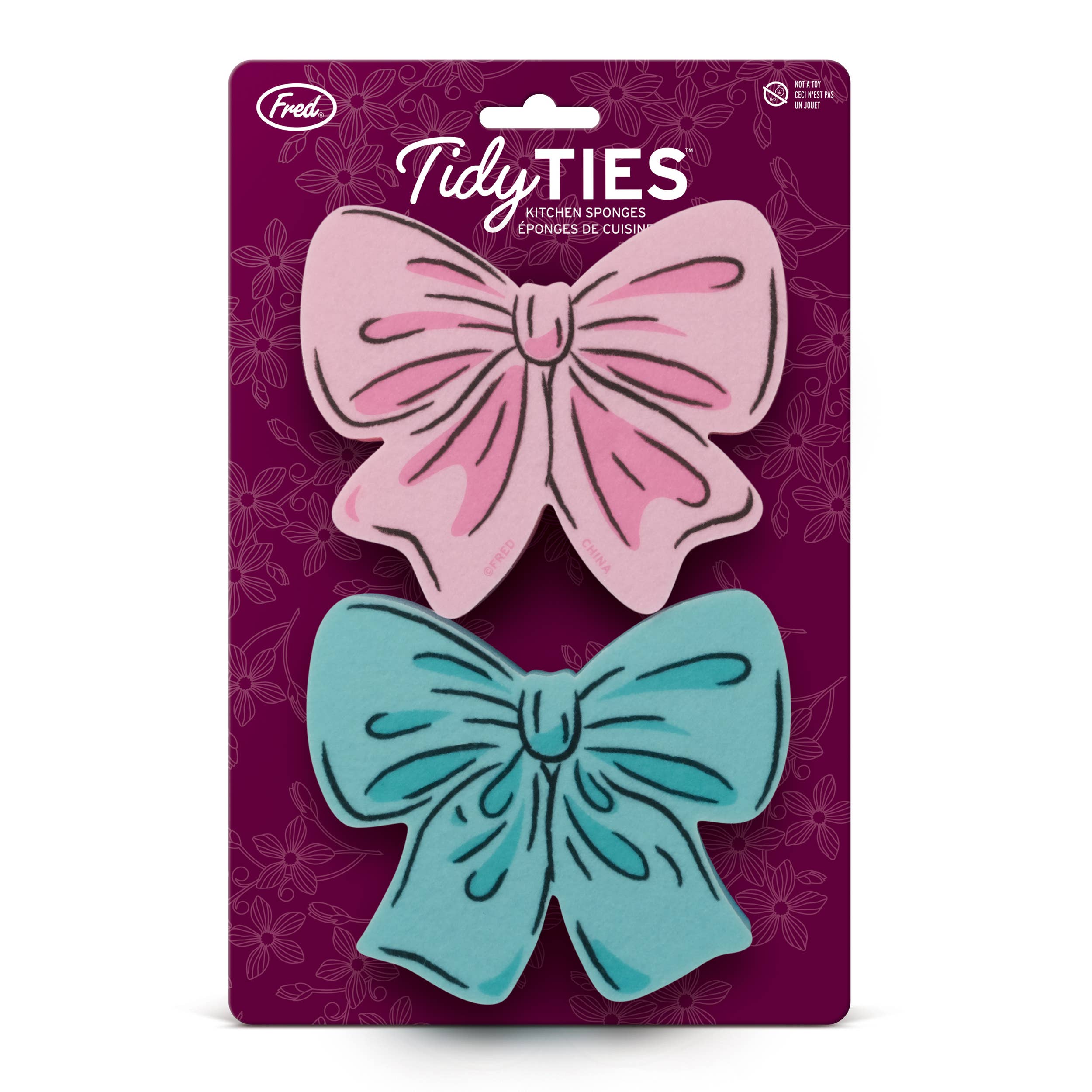 Sponges - TIDY TIES - Coquette Bow Sponges - Set of 2