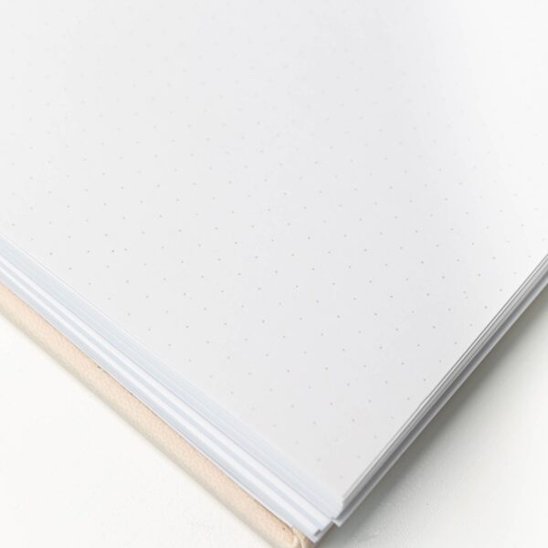 A5 Vegan Leather Bullet Journal Dot Grid Notebook - Image 5