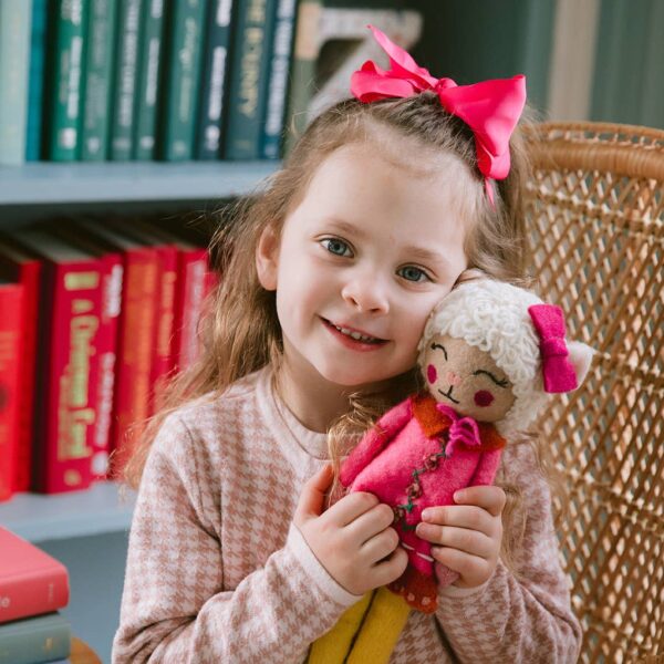 French Knot - French Knot Animal Friend - Lulu the Lamb - Image 2