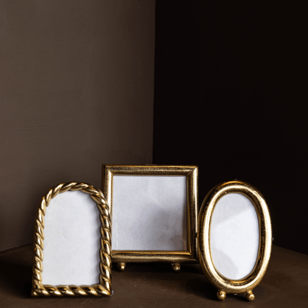 Brushed Brass Photo Frame: Arched - Image 2
