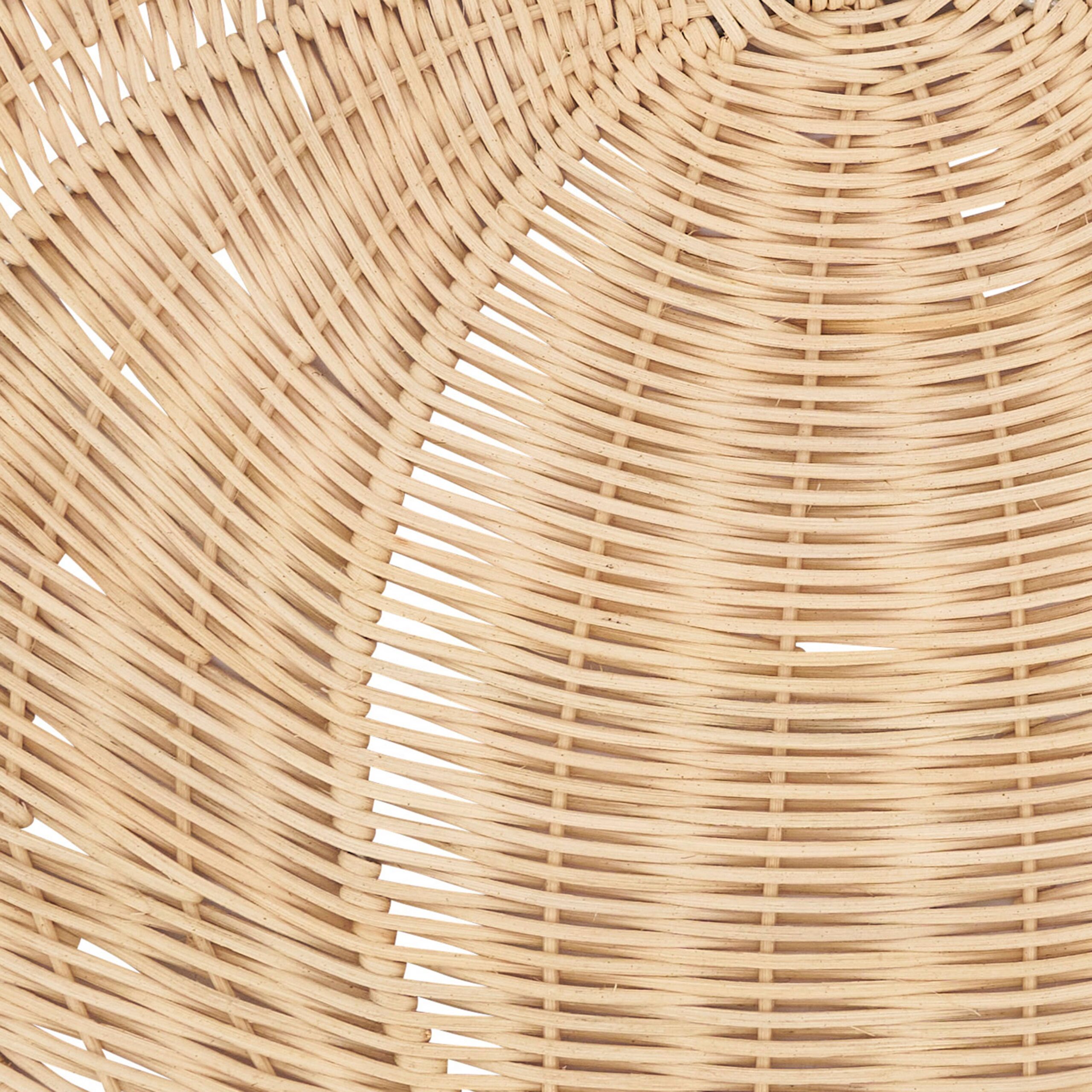 Fall Harvest Rattan Pumpkin Placemat: Caramel, 13"x17" - Image 14