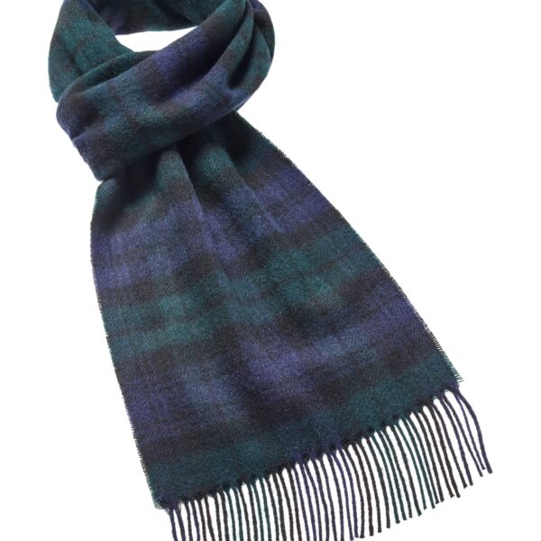 Bronte Moon - Tartan / Plaid Scarf Collection - 10" x 75" - Made in UK - Image 2