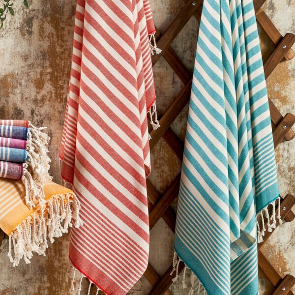 Andalusya Turkish Towels : Pink - Image 9